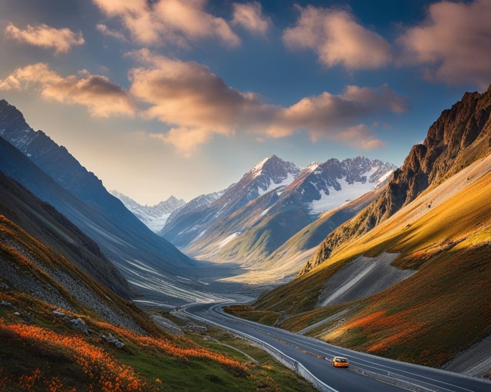 Haarscherpe afbeeldingen Galibier pass