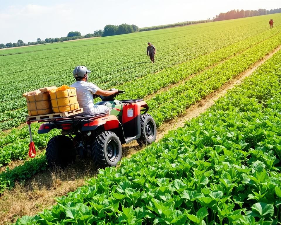 voordelen van quads in de landbouw