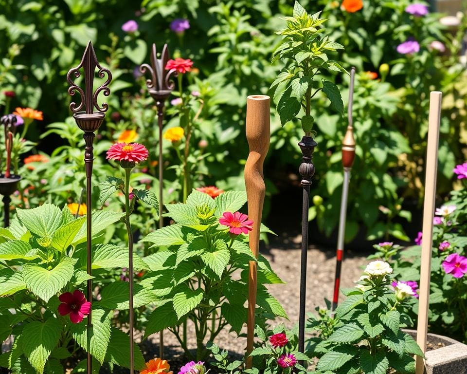 Hoe plantensteunen je groene vrienden ondersteunen