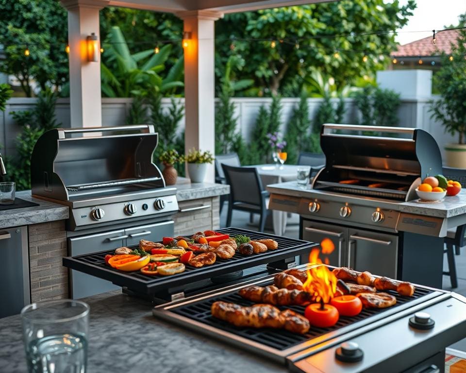 Luxe elektrische barbecues voor grillplezier