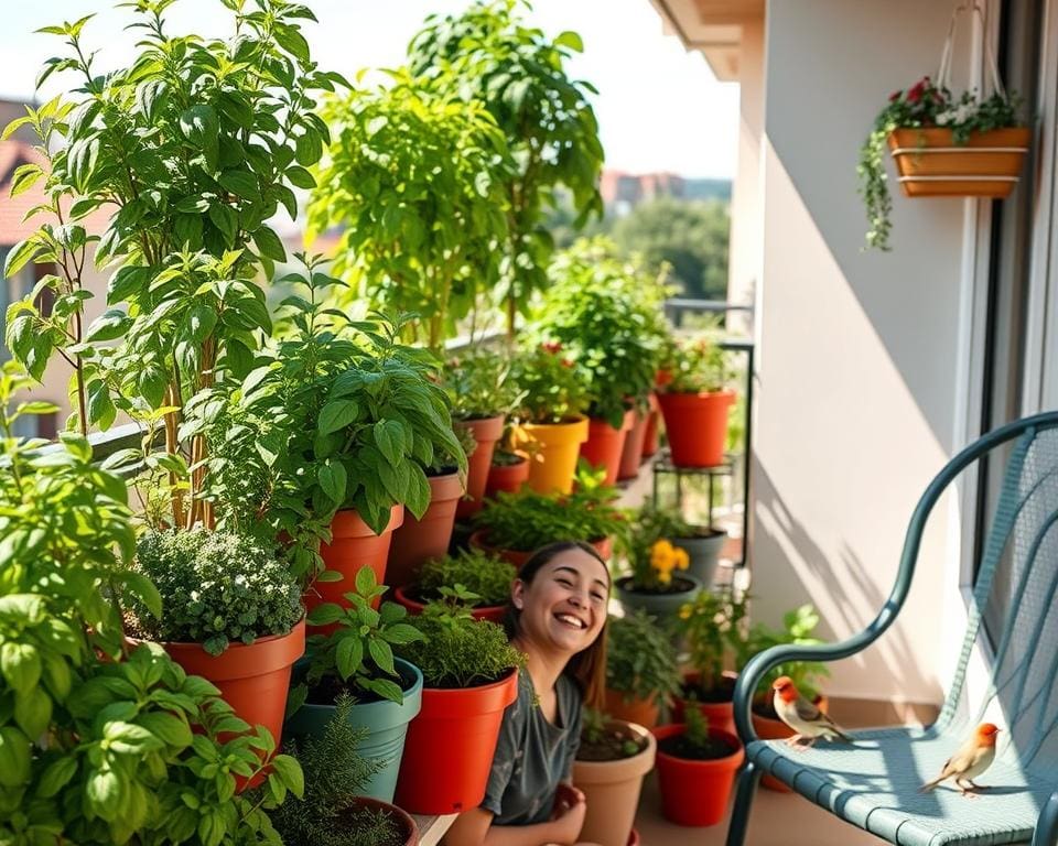 Voordelen van balkon tuinieren