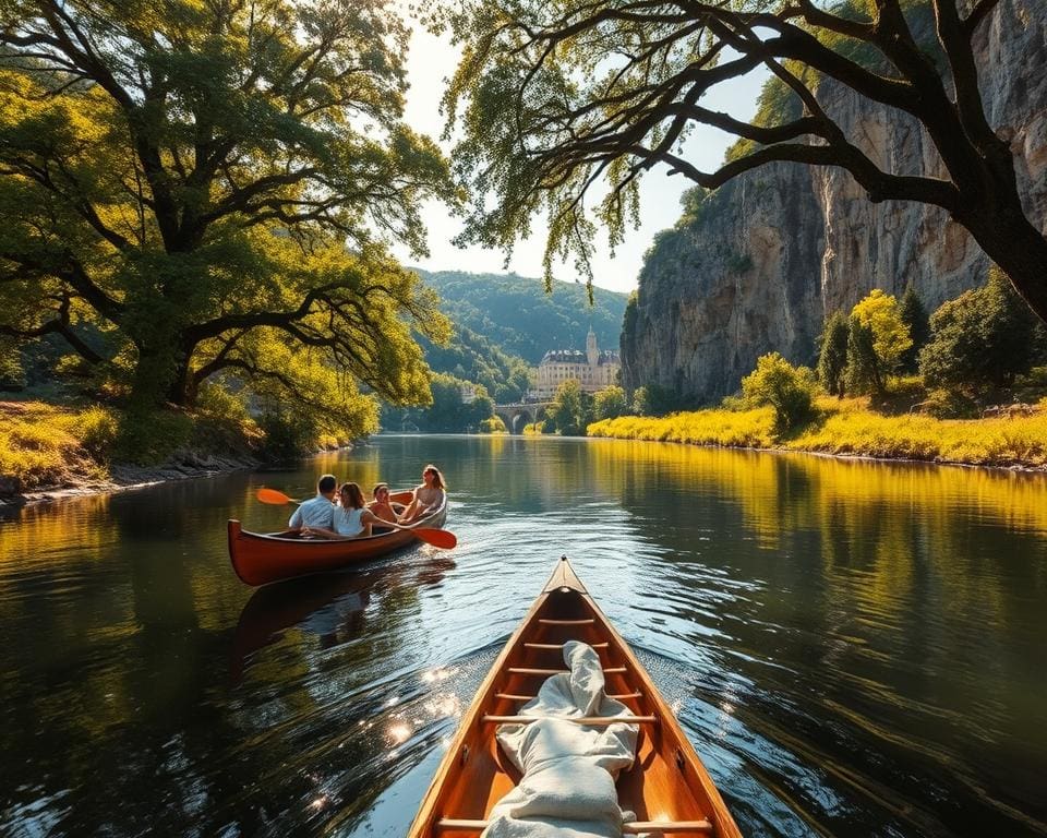 Natuurlijke schoonheid van de Dordogne