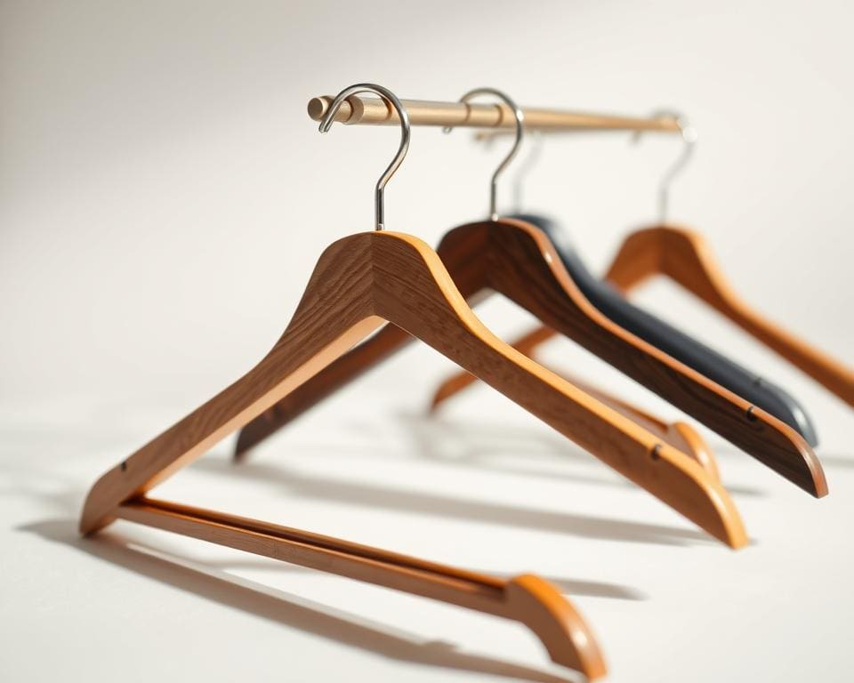 Fashion Wood & Inox stylish hangers