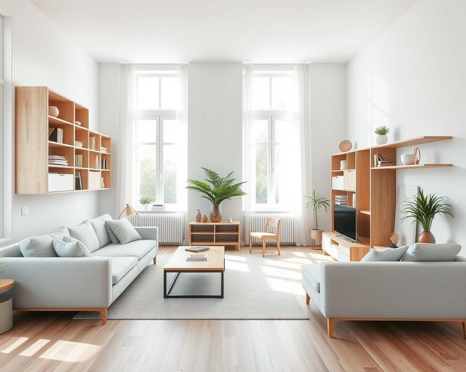 Grote ruimte efficiënt inrichten