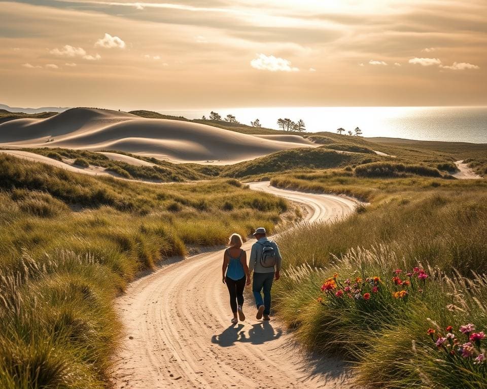 Hoe ontspant een rit door de duinen?