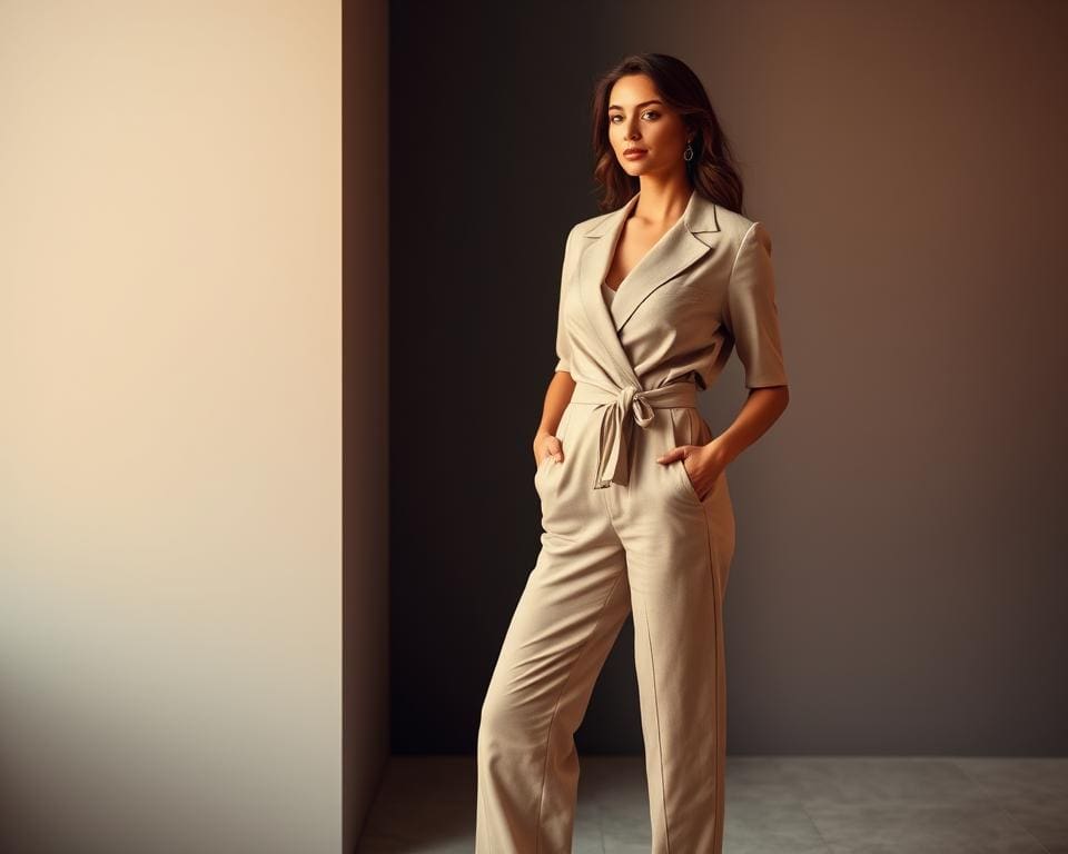 Kun je een jumpsuit ook chic stylen?