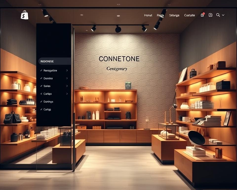 Shopify webshop design