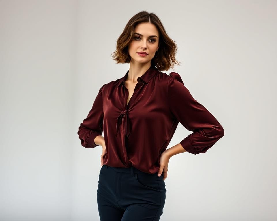 Wat doet een fluwelen blouse voor je look?