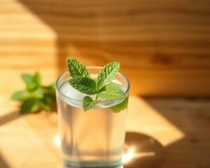 Wat doet verse munt in je drinken?
