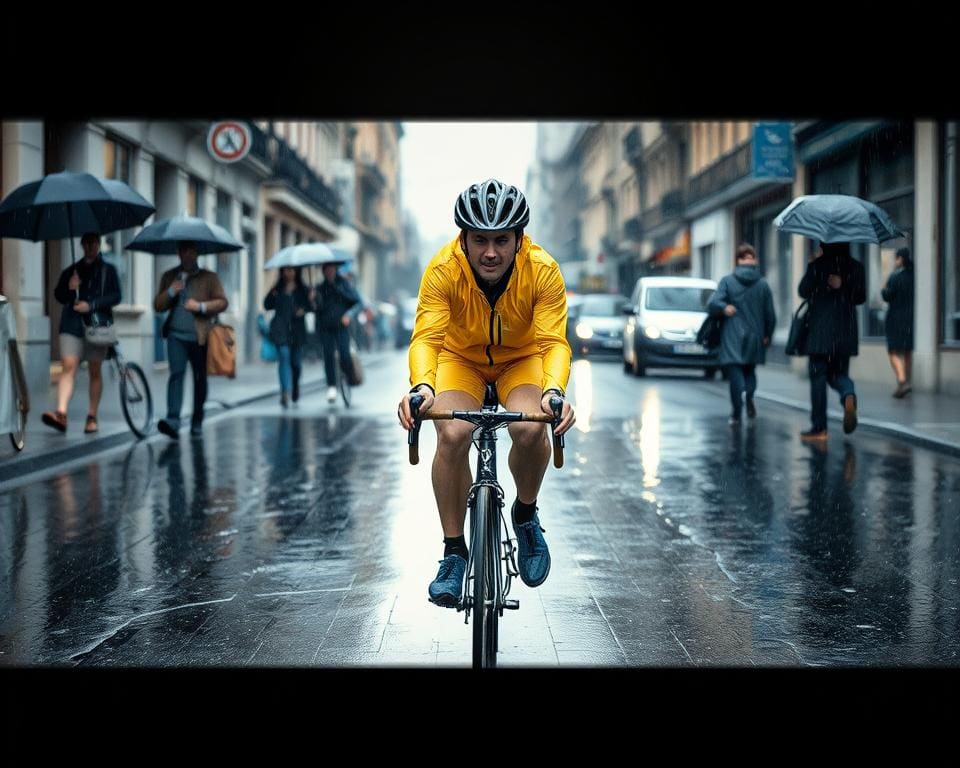 Wat leer je van fietsen in de regen?