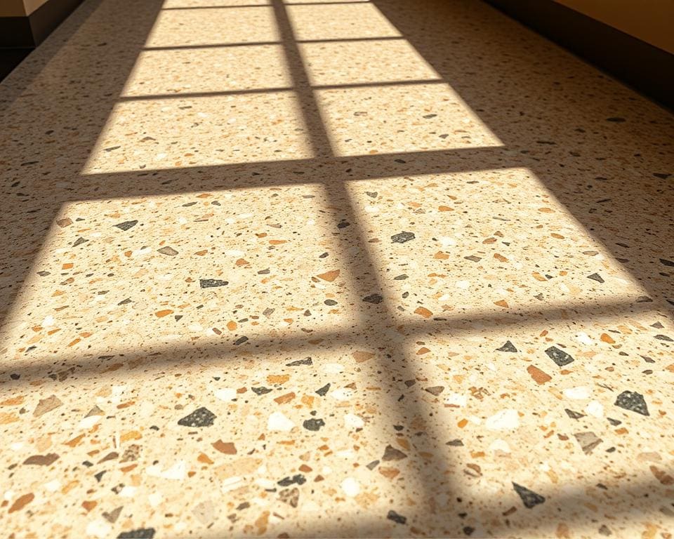 Wat maakt een terrazzo vloer duurzaam en milieuvriendelijk?