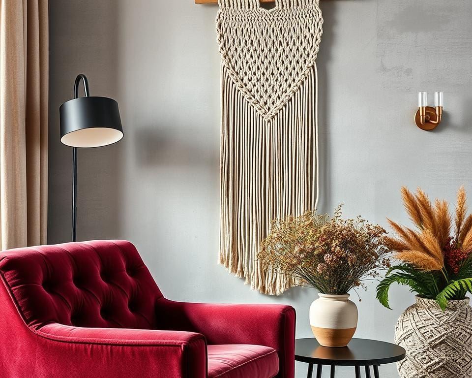 decoratie met textuur