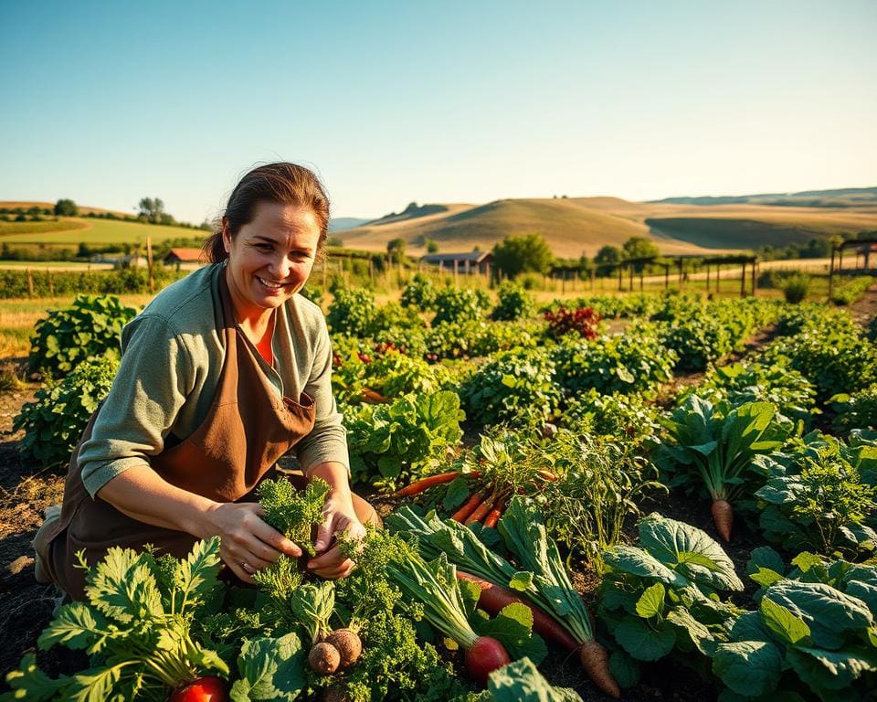 moestuinieren voor betere ademhaling