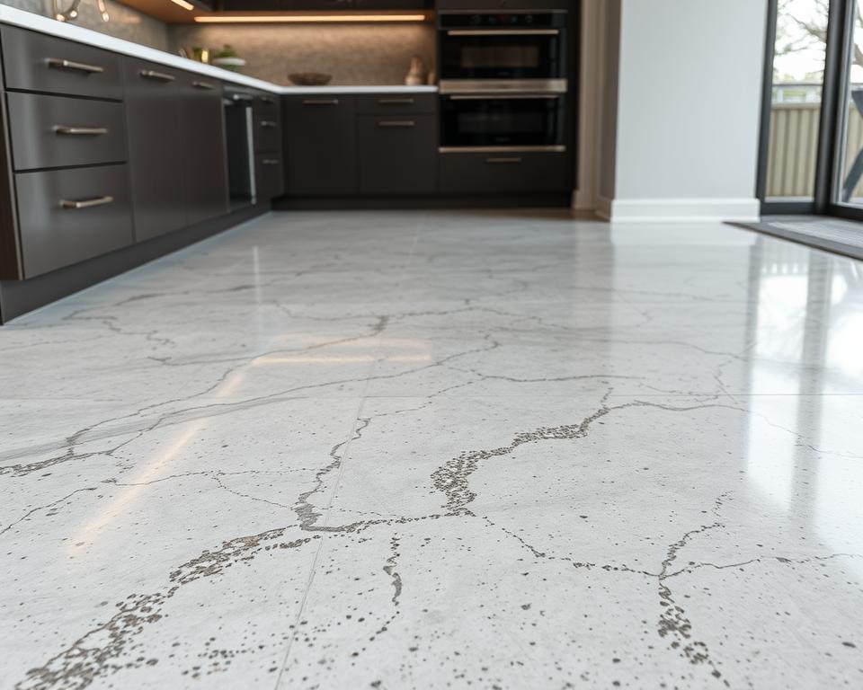 terrazzo vloer personaliseren