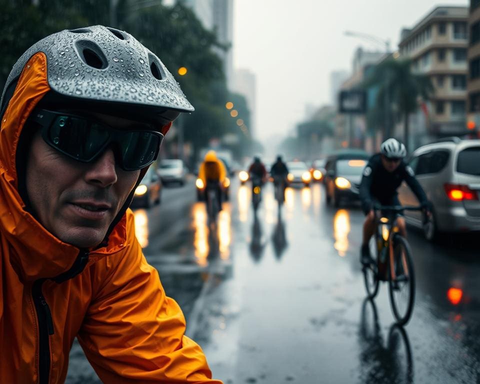 tips voor fietsen in de regen