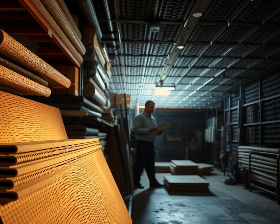 Geluidsabsorberende materialen