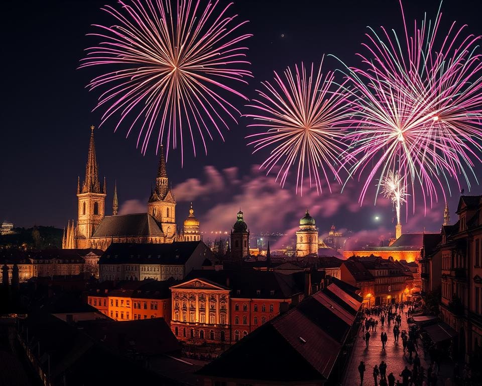 Wat gebeurt er bij vuurwerk afsteken in Tsjechië? 🇨🇿