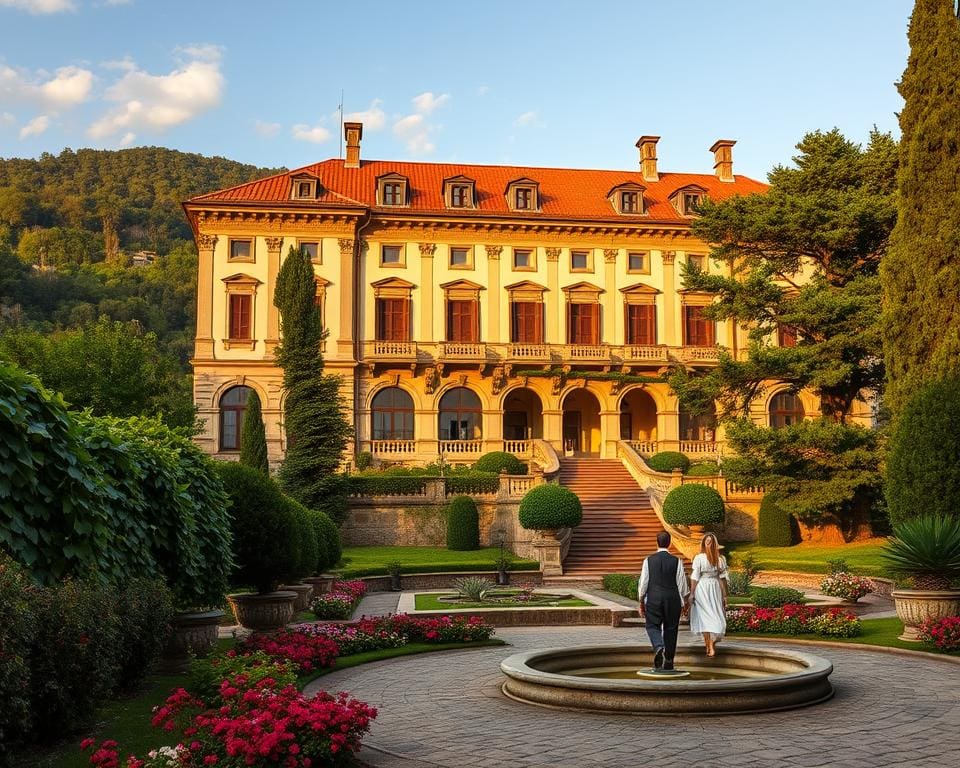 Wat zijn kenmerken van wonen in een Italiaanse palazzo?