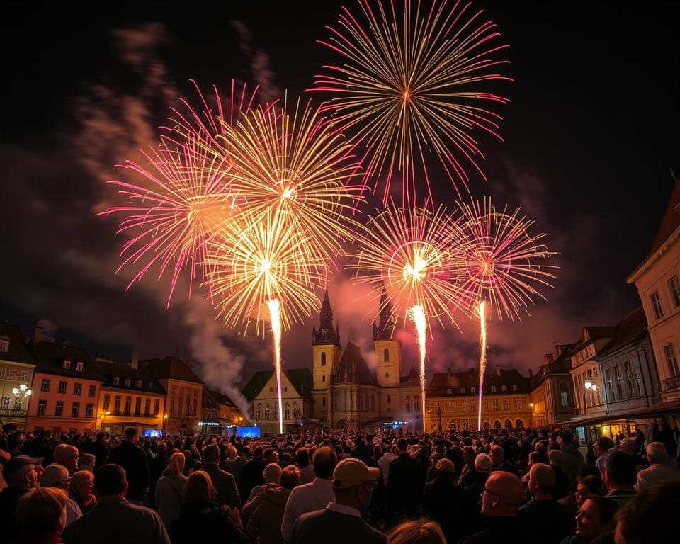 vuurwerk afsteken Tsjechië