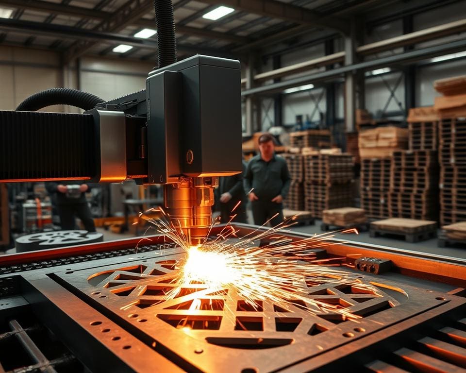 werking lasersnijmachines met complexe vormen