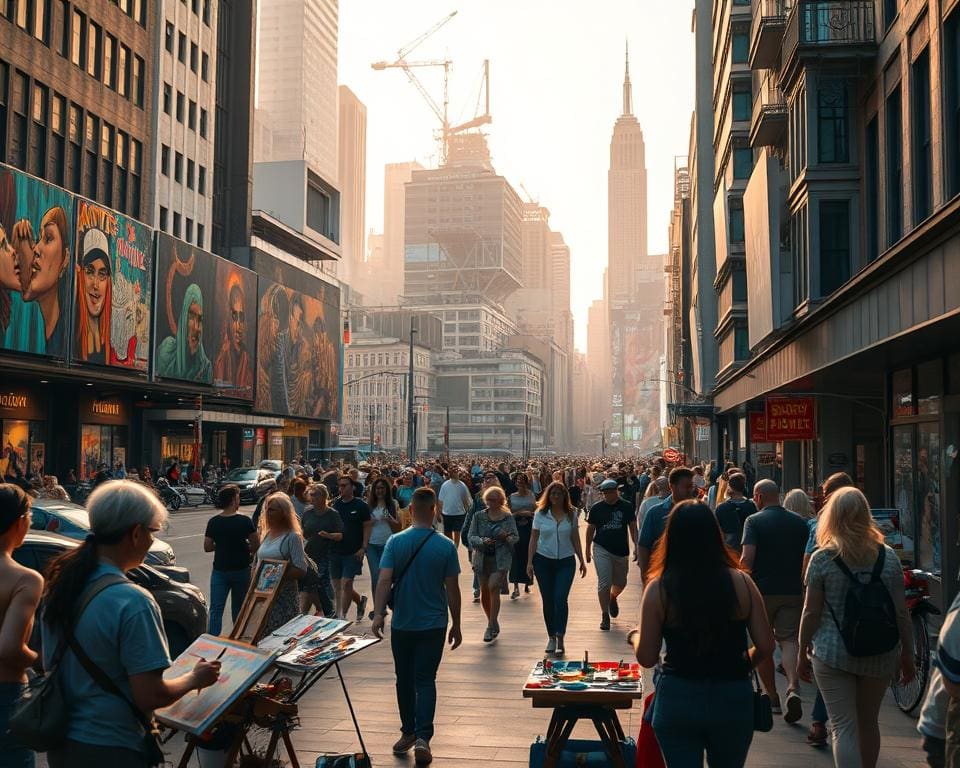 Kunst beleven in het ritme van de stad
