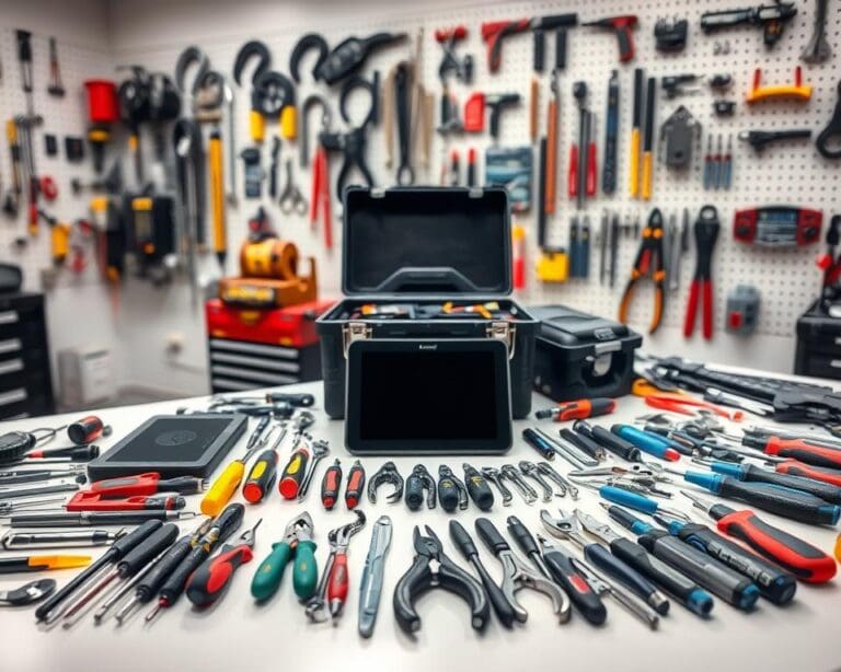 Mobiele tools voor technische dienst