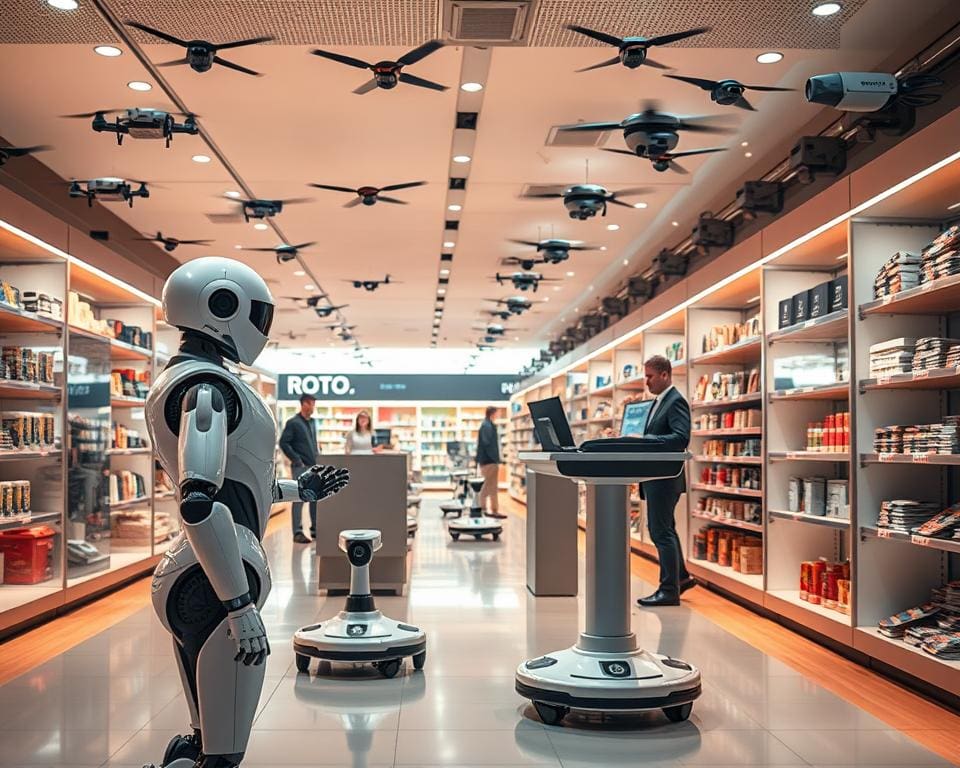 Toepassingen van robotics in retail