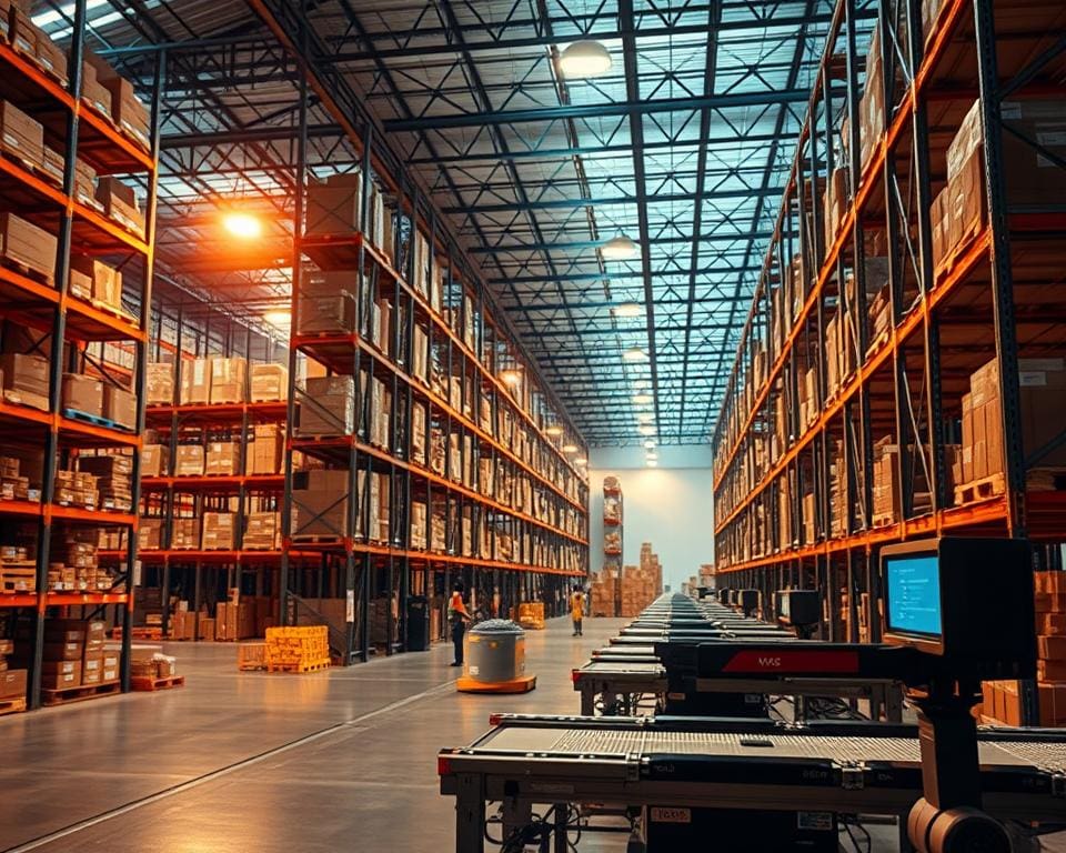 WMS, opslag- en ophaalsystemen, barcode-technologie, RFID