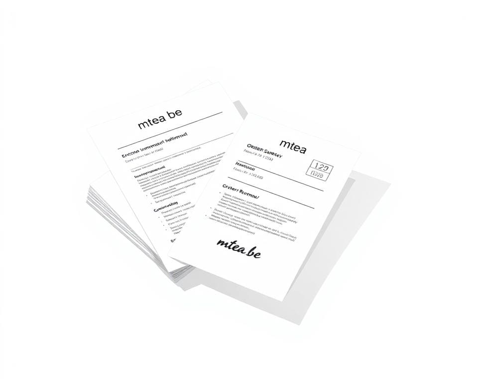 Welke gegevens ontvang je bij aankoop via mtea.be?