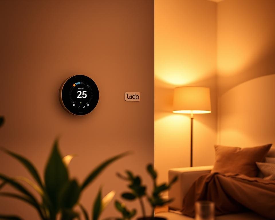 energie besparen met Tado slimme thermostaat