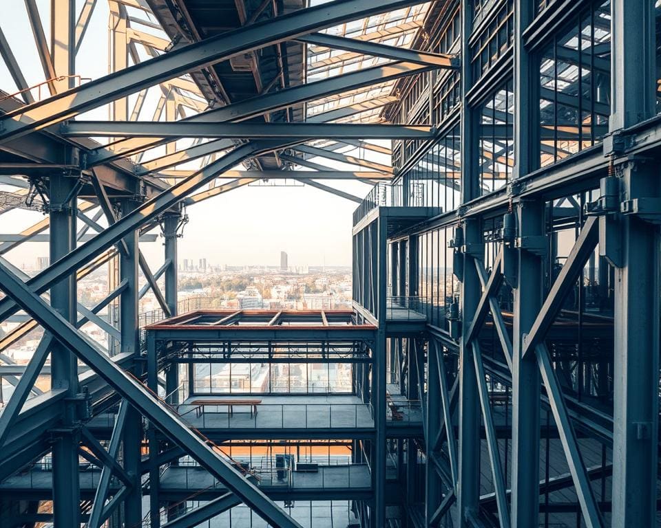 voorbeelden staalconstructies