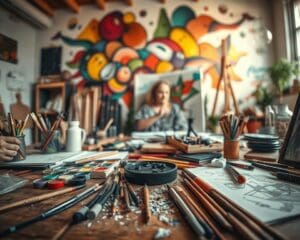 Creatieve expressie in alle vormen en stijlen