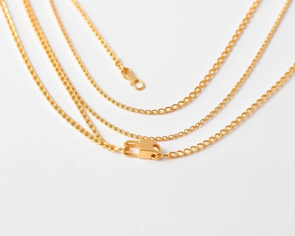 Hoe kies je de juiste lengte voor een dubbele ketting goud?