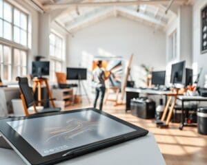 Hoe verandert digitale kunst de rol van het atelier?