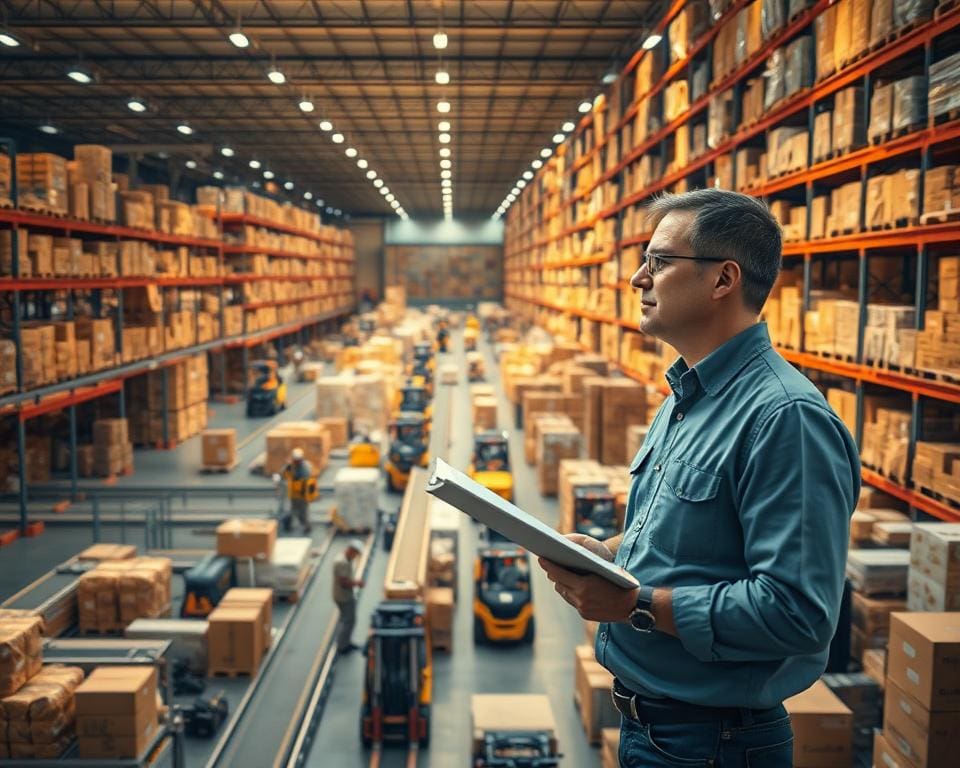 Logistiek coördinator in distributiecentra