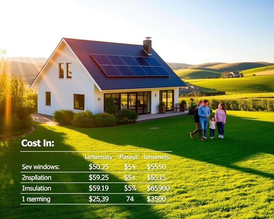 Wat kost een energieneutrale renovatie gemiddeld?