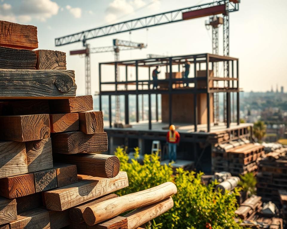 Wat zijn de voordelen van hergebruikte bouwmaterialen?