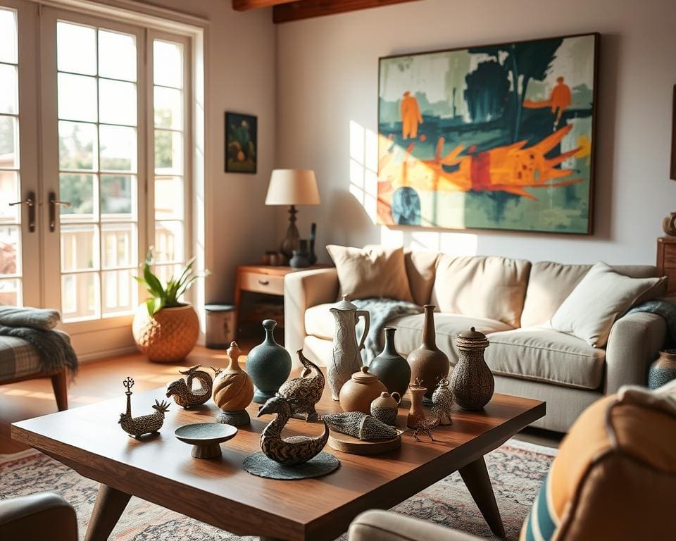 huis decoratie met instinctieve kunst