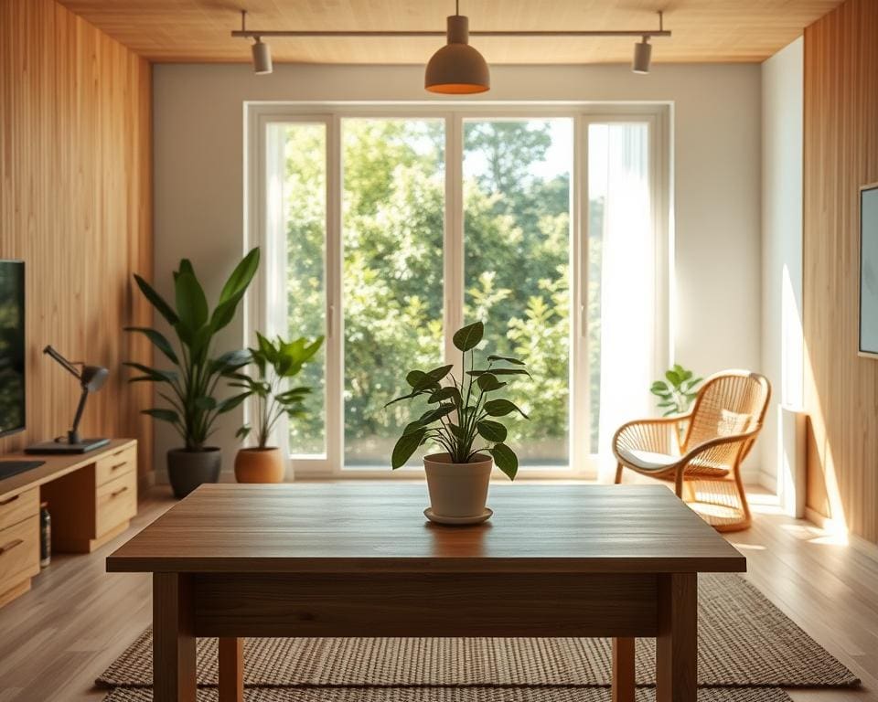 milieuvriendelijke studio inrichting