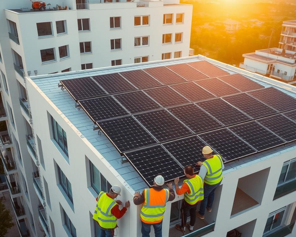 zonnepanelen installeren in appartementen