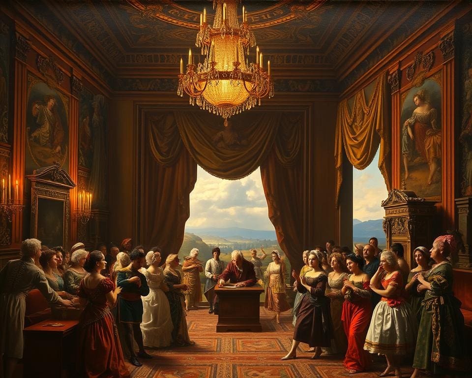 Barok dramatiek in schilderkunst