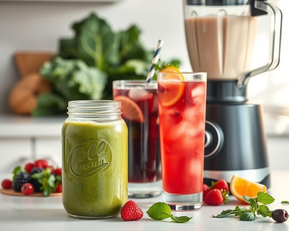Gezonde drankjes om zelf te maken