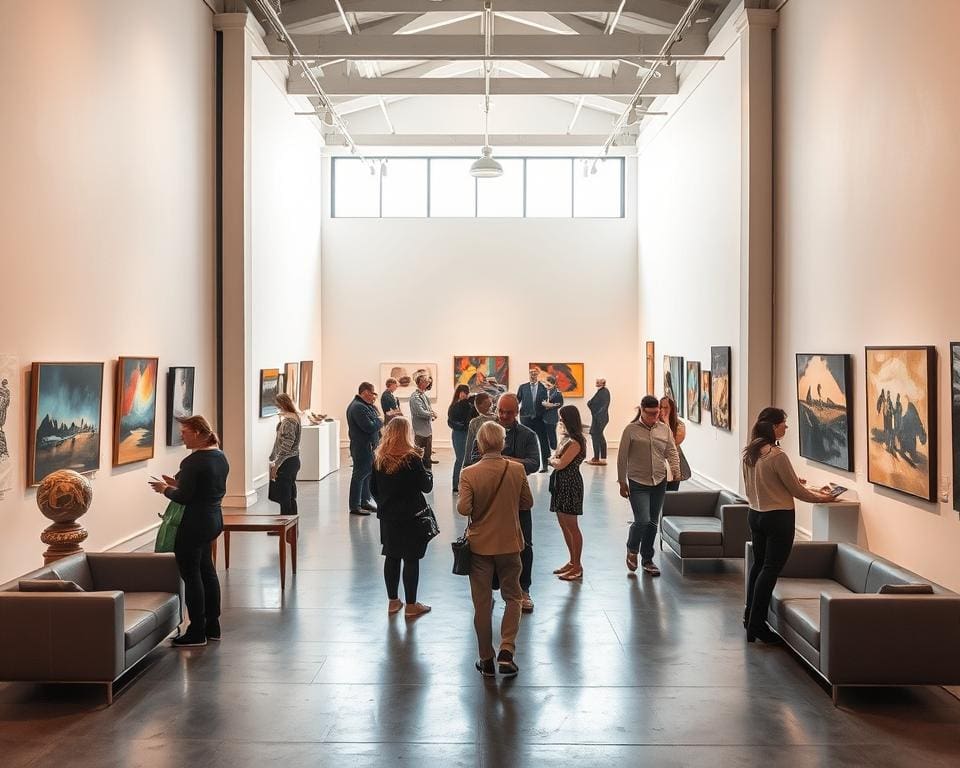 Hoe werkt de wereld van kunstgaleries?