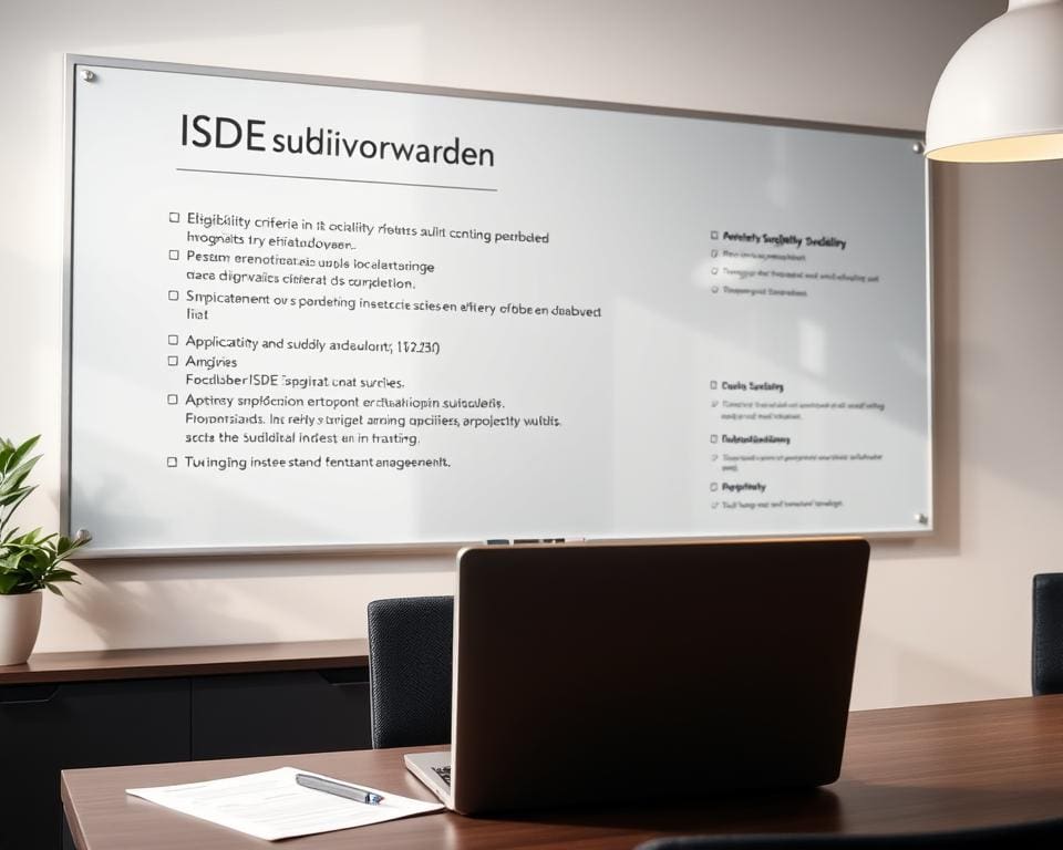 Wat zijn de voorwaarden voor ISDE subsidie?