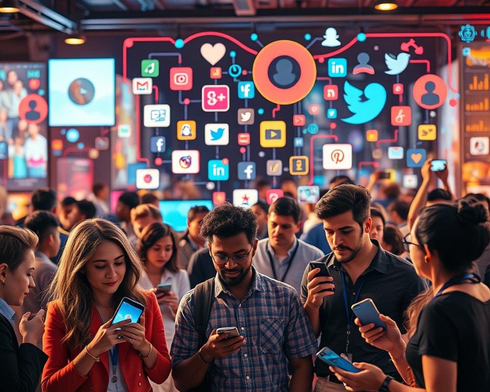 sociale media communicatie