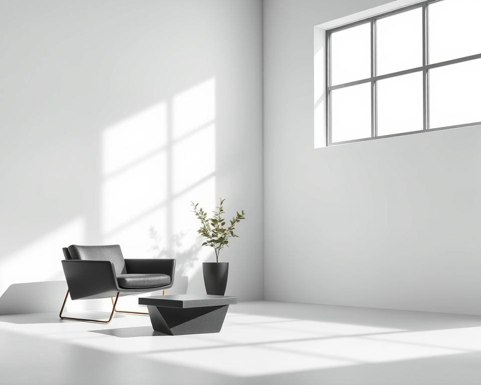 Hoe gebruik je contrast om rust te creëren?