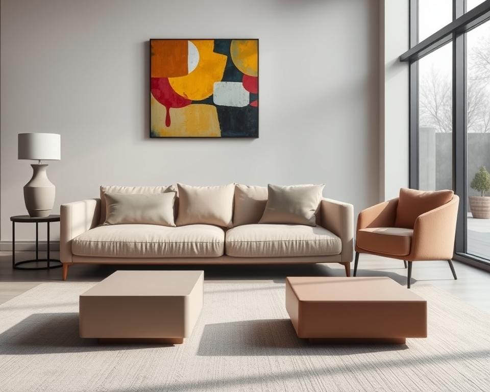 Hoe gebruik je kleur subtiel in modern design?