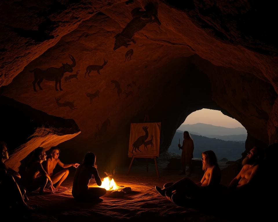 Hoe is kunst ontstaan?