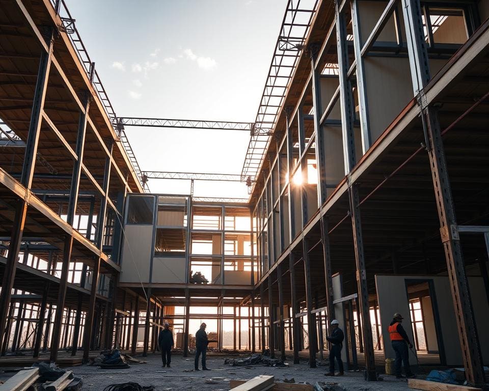 Hoe verkort modulaire bouw de totale bouwtijd?