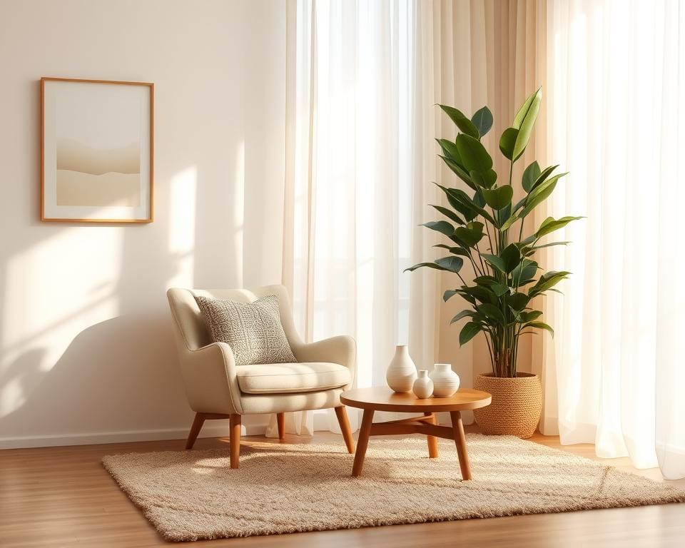 Waarmee maak je een interieur voelbaar kalm?